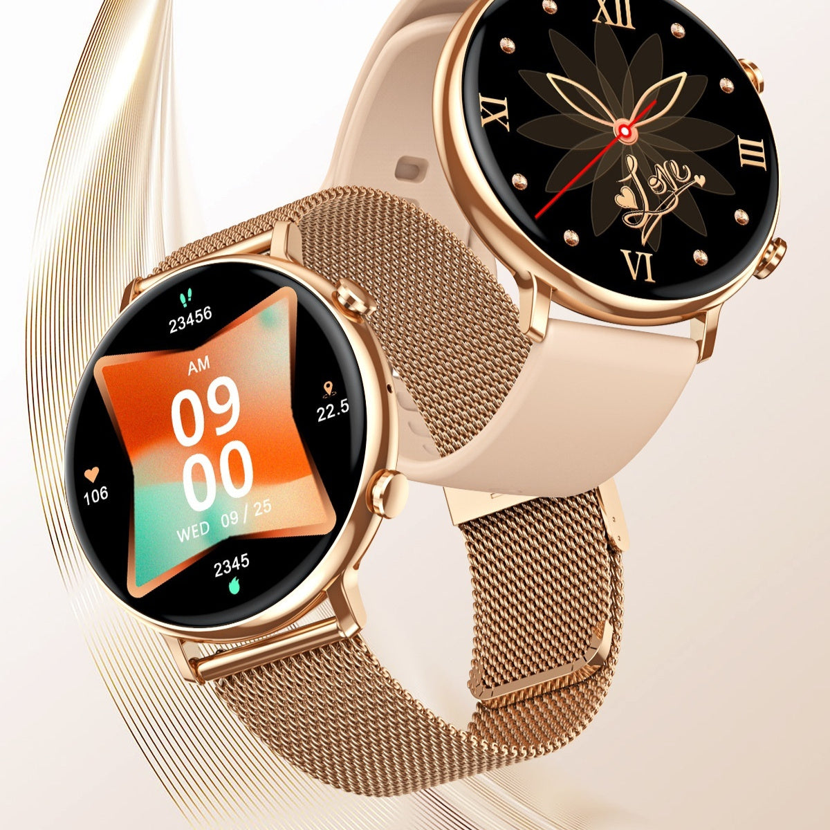 All-in-One Sports Smartwatch – Bluetooth Calling, Health & Step Monitor