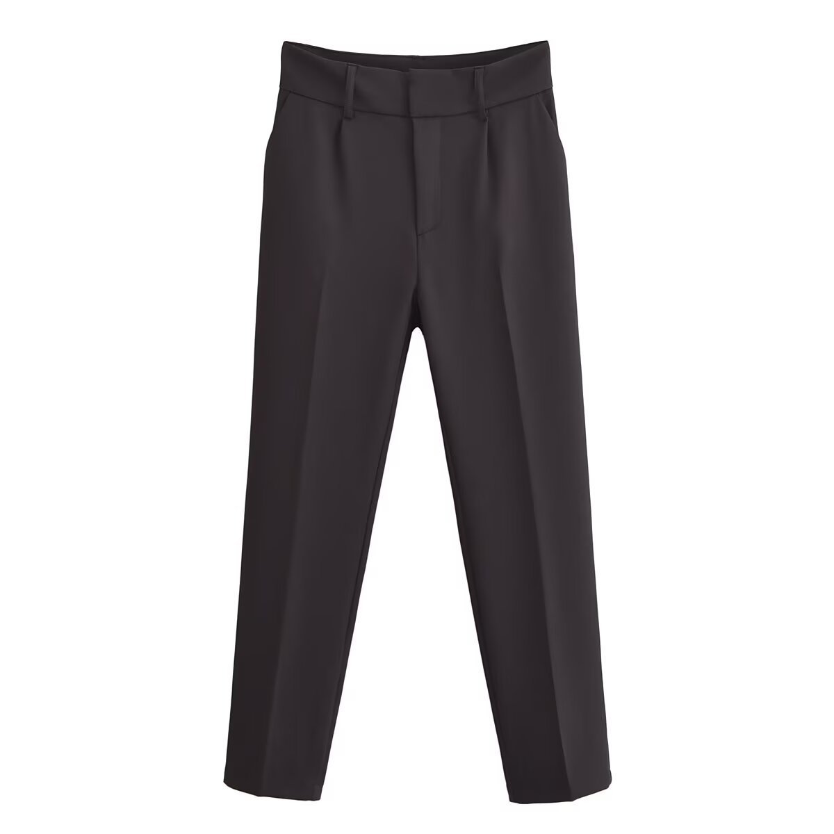Elegant High-Waist Slimming Tailored Pants