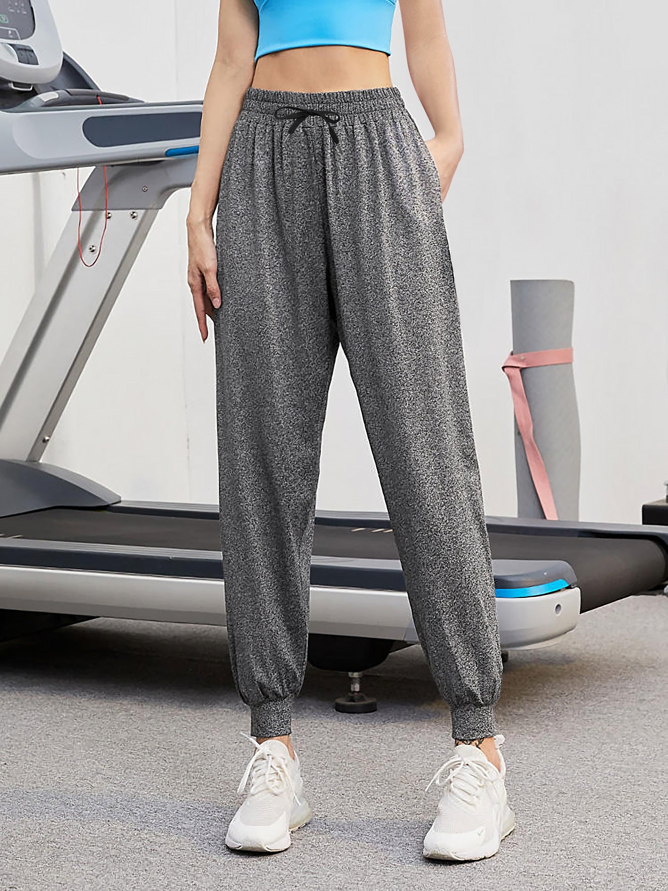 High-Waisted Slimming Jogger-Style Pants for Everyday & Fitness