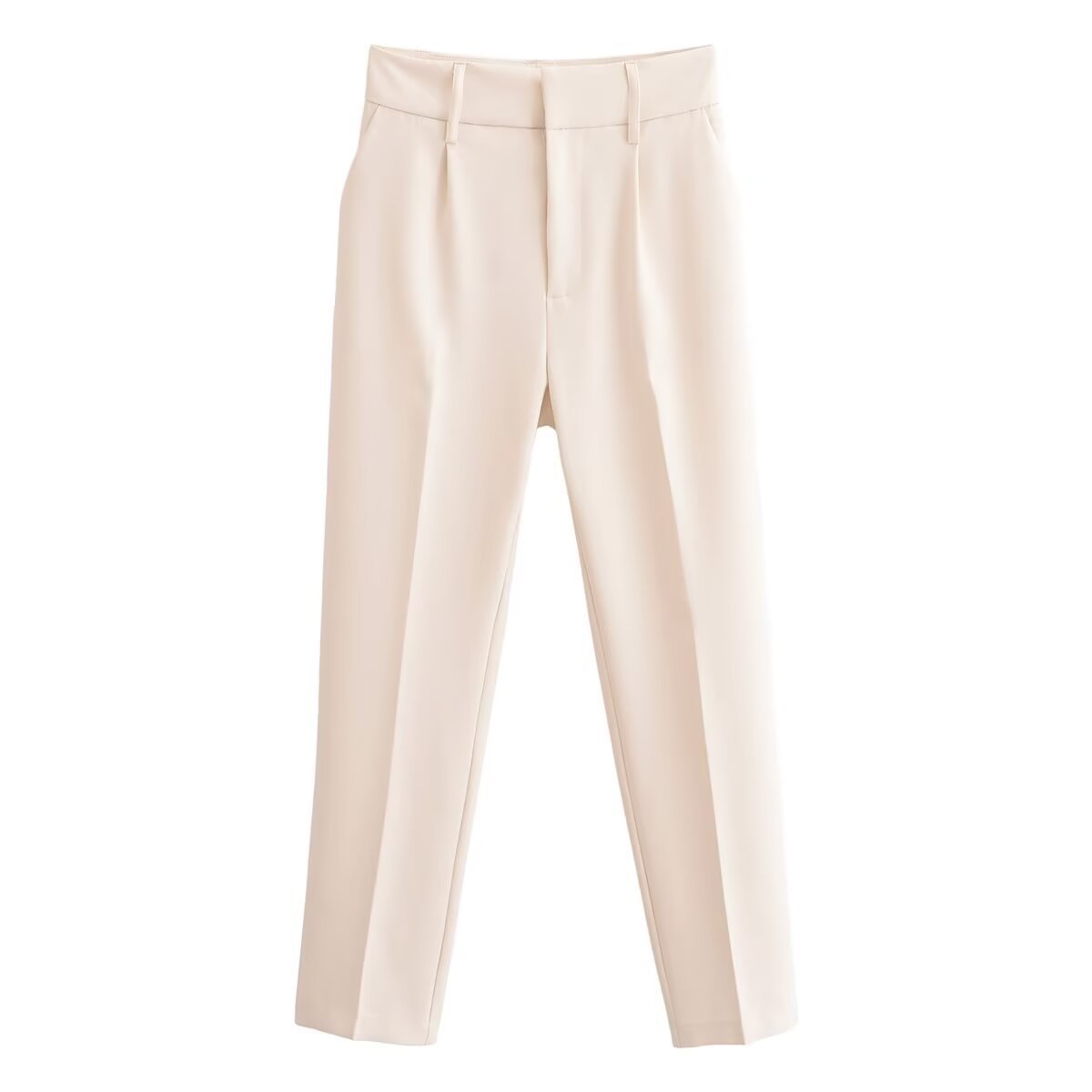 Elegant High-Waist Slimming Tailored Pants