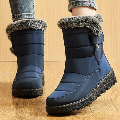 Women’s Snow Boots – Cozy Fur-Lined & Waterproof