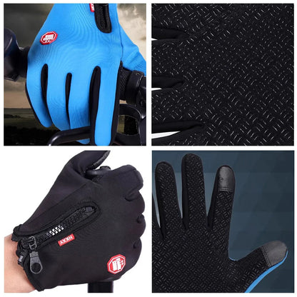 Unisex Winter Touchscreen Gloves – Warm & Windproof