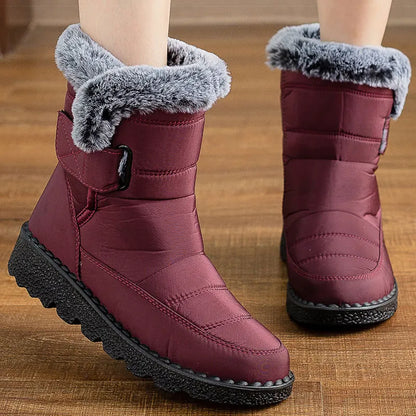Women’s Snow Boots – Warm Fur Lined Winter Footwear
