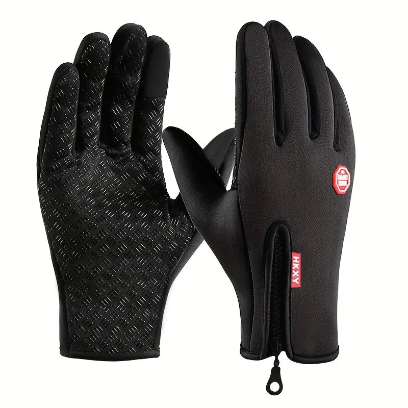 Unisex Winter Touchscreen Gloves – Warm & Windproof