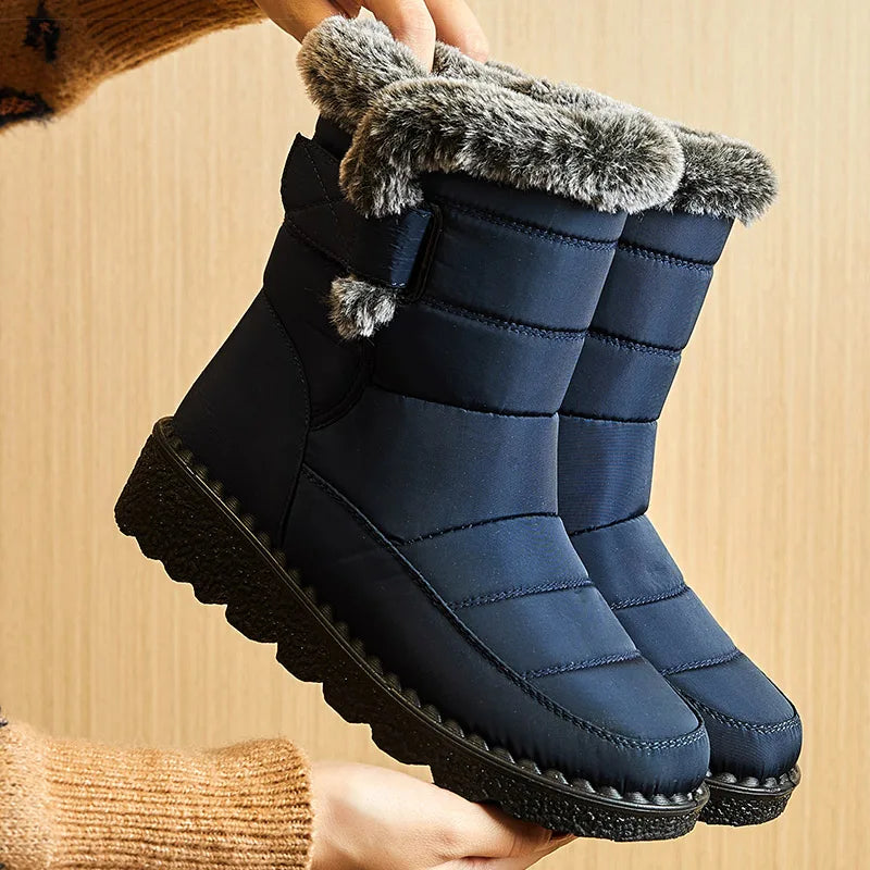 Women’s Snow Boots – Cozy Fur-Lined & Waterproof